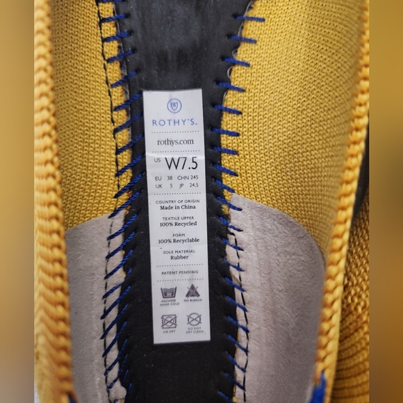 ROTHY'S WOMEN'S SHOES SIZE W7.5 - Picture 5 of 7